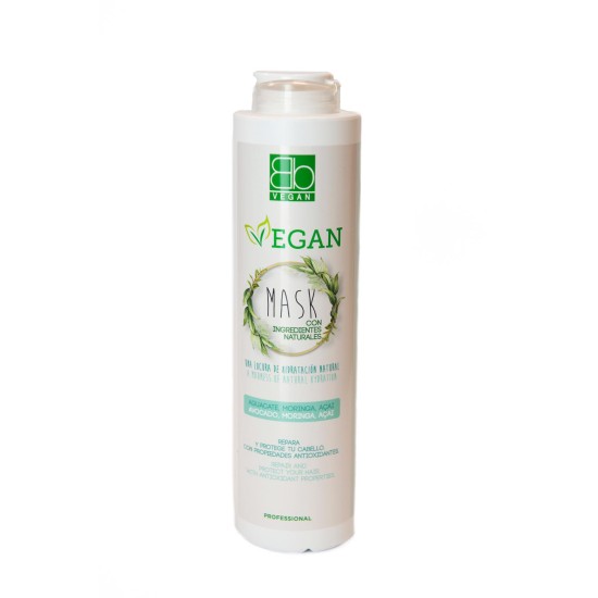 Belkos Belleza Vegan veganiška plaukų kaukė 500 ml – Augalinės kilmės ingredientai