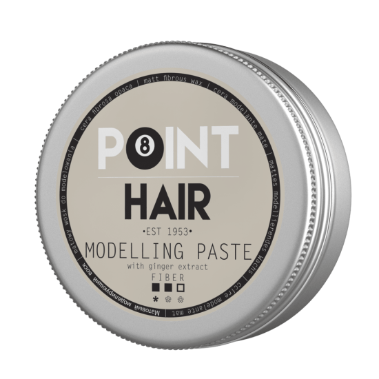 Farmagan Point Barber Hair Modeling Paste pluoštinė matinė modeliavimo pasta plaukams 100 ml - Natūrali išvaizda