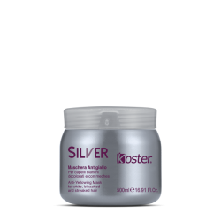Koster Silver - Anti-Yellow pilkinanti plaukų kaukė 500 ml – Šviesaus atspalvio suteikimas