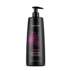 Koster Nutris Color šampūnas dažytiems plaukams 1000 ml – Maitinantis ir apsaugantis